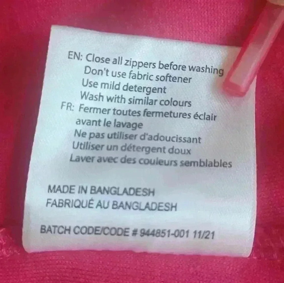 McKinley Woman's Small Hot Pink Polar fleece Super Soft Zip-Up Sweater - Picture 10 of 10